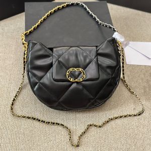 Grande marca bolsa de ombro pele de cordeiro luxo nas axilas bolsa de ombro de grande capacidade pode ser crossbody mochila bolsas designer mulher bolsa de luxo grade de diamante completo