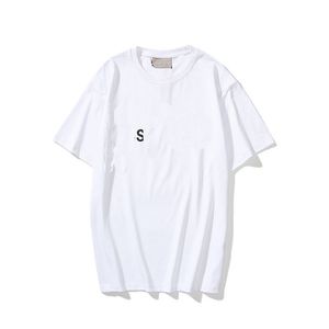 デザイナーの服のシャツの男性エッセンスTシャツオフホワイトシャツメンズレターTシャツ夏のシーズンレターTシャツグラフィックマンスウェットシャツユニセックス高品質のTシャツの快適