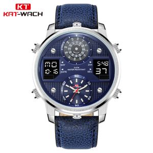 women watch designer New sports men's watch with leather strap waterproof and luminous three movements watch women quartz watch