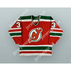 Niestandardowe Hannu Kamppuri 33 New Jersey Hockey Jersey New Top Sched S-M-L-XL-XXL-3XL-4XL-5XL-6XL