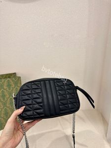 Vintage Tiger Head Kamera Omuz Messenger Çantalar Tote Çanta Luxurys Omuz Çantaları Deri Çok Fonksiyonlu Moda Gerçek Leathergg Bags Baguette Square Crossbody