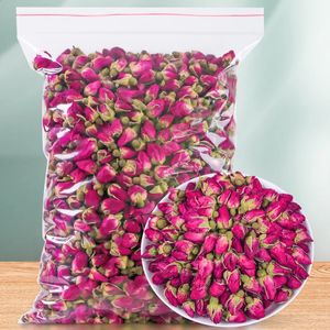 Decorative Flowers Wreaths Mini Dry Rose Bud Natural Dried Flowers Organic Jasmine Flower Fruit Kitchen Decor Wedding Party Decoration Air Tea Pot 231214