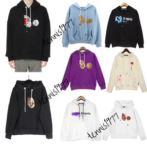 Designer mulheres homens palmies angellies hoodies tendência de rua, moda e versatilidade, 100% algodão puro tamanho S-XL