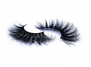 25mm mink fransar 100 handgjorda naturliga tjocka ögonfransar wispy makeup förlängningsverktyg 3d mink hårvolym mjuk falska ögonfransar6039065