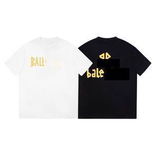 Yaz Mens T Shirt Tasarımcı Günlük Adam Kadın Tees Mektupları ile Baskı Kısa Kollu Baskı Lüks Erkekler Hip Hop Moda Kıyafetleri Paris03