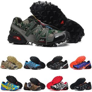 2024 Herren Laufschuhe Speed Cross 3 CS SpeedCross 3S Runner III Grün Schwarz Trainer Frauen Outdoor Sports Sneakers 36-48 M15