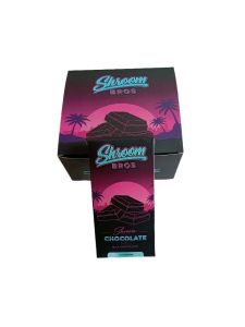 wholesale Scatole per imballaggio di barrette di cioccolato con funghi Shroom Bros 3.5G con stampi per cioccolato compatibili con 15 griglie Scatole master da 10 confezioni