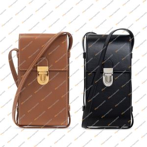 Ladies Fashion Casual Designe Luxur Phone Muck Crossbody Suck Suck Sudbag Messenger Bags Top Mirror качество 667718 кошелек