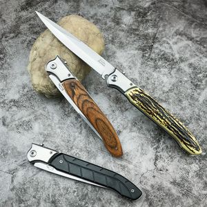 Russian Automatic Tactical Long Folding Knife 420 Steel Blade 3 Colors Handle Auto Hunting Knives Outdoor Survival Camping Self-defense Tools BM3300 BM4600