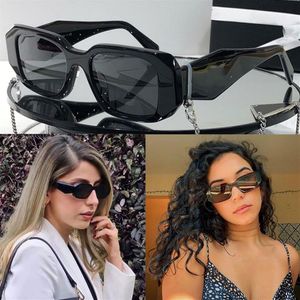 Official new Womens P home sunglasses PR 17WS designer glasses ladies stage style high quality Fashion concave-convex three-dimens321N