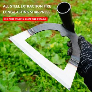 Spade Shovel Hoe All Steel Thicked Hollow Garden Tools Yard Weeding Rake Gardening Tool For Weed Removal Grass Edge 231215