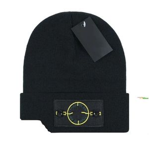 2024 Stones Beanie Island Märke stickat Designer Cap Mens Fitted Hat Unisex Cashmere Letters Casual Skull Caps CP 857 Bra online S