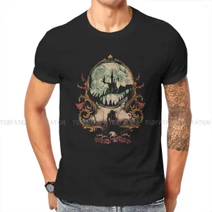 Homens Camisetas O Assassino de Vampiros Clássico Hip Hop Camiseta Castlevania Trevor Belmont TV Camisa Casual Coisas de Verão para Adulto