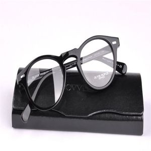 العلامة التجارية ذات الجودة العالية أوليفر الناس جولة نظارات صافية إطار النساء OV 5186 عيون gafas مع العلبة الأصلية OV5186277N