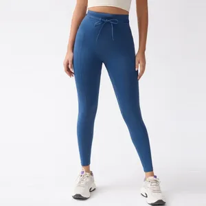 Leggings da donna Pantaloni sportivi da donna in lycra Leggings da palestra per donna Pantaloni da yoga per pilates Vita alta Marrone Blu Grigio Nero Mujer