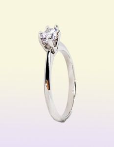 Classic Design Charm Wedding Rings Woman Promise Eternal Love Zircon Ring For Women Fashion Dainty Engagement Jewelry Whole 2 9970643