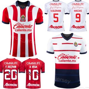 Man Chivas de Guadalajara 14 MARIN SOCCER Jerseys 2023 24 Drużyna klubowa Beltran Padilla Gonzalez Orozco Sepulveda Mozo 25 Zestawy do koszuli piłkarskiej Alvarado Guzman Calderon