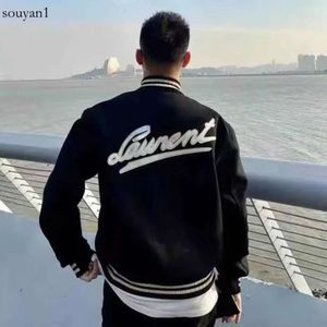 Giacca di marca Giacca da baseball da uomo Abbigliamento sportivo ricamato Uomo Donna Cappotto cardigan in lana hip-hop sciolto Taglia USA