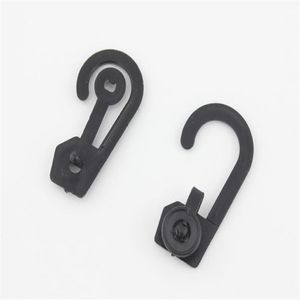 Plastic Display Snap Hooks Shirt Dress Underwear Sock Gloves Clip Hanger Bag Package Fabric Swatch Header Hook Clothes Hangers270f