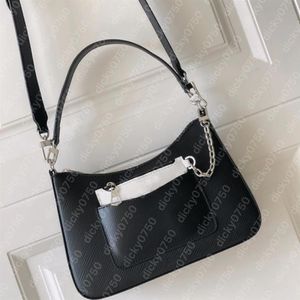 dicky0750b shoulder bag Handbags chain clutch crossbody bags lady hobo twin set classic Striped for women fashion chains purse des225R