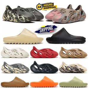 Designer Men Woman Slider Foam Slippers Vermillion Mineral Blue Onyx Pure Sandals Ochre Bone Resin Clog Desert Ararat Runr Slides Shoe Size 36-47