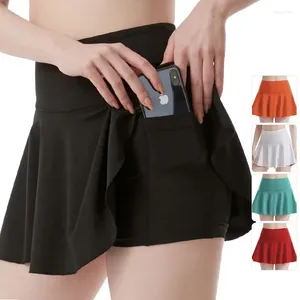 Women's Shorts Sport Run Tennis Athletic Leisure Culottes Gym Training Skorts Women Sexy Lovely Beach Dress Fitness Yoga Skirt Short For