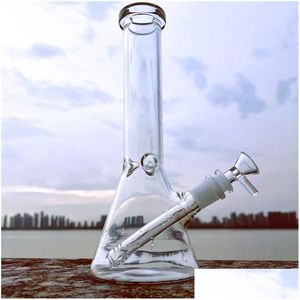 Tubos de fumo Fabricação Hookah Beaker Vidro Bong Água Dab Rig Catcher Material grosso para 10,5 Bongs Drop Delivery Home Garden House Dhunt