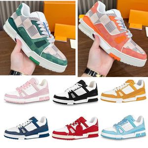 Women Designer Sneaker Scasual Men Shoes Skate Skate Sneakers Denim Canvas Leather White Green Red Blue Letter Platform Mens Womens Low Sneakers 5 S S