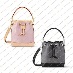 Ladies Fashion Casual Designe Luxury NANO NOE Bucket Bag Shoulder Bags Crossbody Handbag Tote Messenger Bag TOP Mirror Quality M46449 M82427 Purse