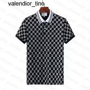 Nya män unika designers polos skjortor Italien broderi strumpor ormar modemärke små bin tryck märke klädstuga kläder män polo tees