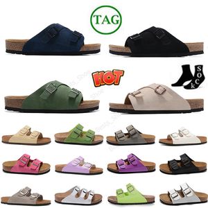 Birkes Bostons Tamancos Chinelo Slide Birkensstock Homens Mulheres Arizona Mayari Sapatos Casuais Sandália Cortiça Couro Fivela Cinta Favorita Flat Designer Brand Trainers