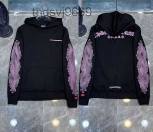 Tasarımcı Hoody Erkek Hoodie Giyim Kadın Kalp Heart Hoodies Chross Çiçek Arm Ön baskılı Horseshoe Cep Zipper Jackts Kalpler H12 Gun3