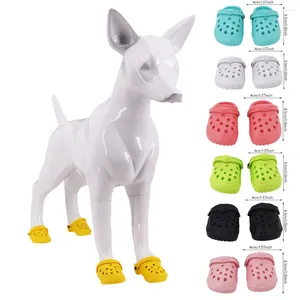 Dog Apparel Pet Beach Shoes Summer Breathable Puppy Cute Slippers Teddy Going Out Accessories 2Pcs