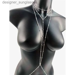Other Fashion Accessories Fashion Bo Jewelry Belly Chain Chest Chain Punk Sexy Bikinis Bra Goth for Women Beach Accessories Summer Luxury Wholesale GiftL231215