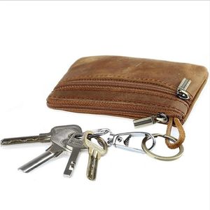 HBP Äkta läderplånbok Fashion Women Purse Card Holder Key Chain M835331I