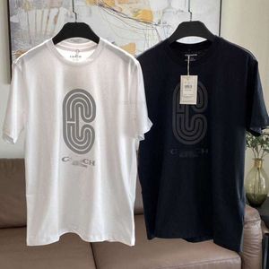 Men's shirt Summer New Koujia Women's t shirt Women's CH Large C Letter Printing Casual Short Sleeve Round Neck Pullover Couple Half Sleeve Fashioncoach bag crossbody