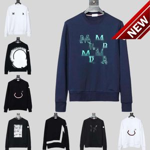 Mens Hoodies Moletons Designer Hoodie Monclair Mens Moda Pulôver Alta Qualidade Homens Mulheres Carta Imprimir Tags Completas Impressão Bordada