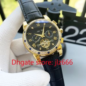 Men's watch mechanical watch luxury design PP fully automatic mechanical movement tourbillon sapphire mirror waterproof,ee