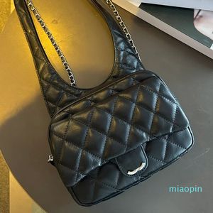 Kadınlar mini sevimli sırt çantası klasik kapak matelasse zincir deri kapitone lüks el çantası alışveriş seyahat crossbody tasarımcı cüzdan sacoche bavul anahtar kese 20cm