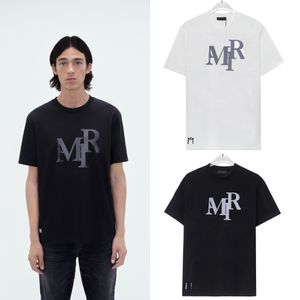 デザイナーメンズTシャツ高品質のファッションコットンレター印刷アンダーシャツ固体レジャータイムスポーツ半袖S-3XL