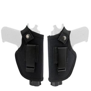 Coisas Sacos IWB OWB Escondido Carry Holster Belt Metal Clip para Mão Direita e Esquerda Draw288D