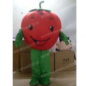 Adult size Tomato Mascot Costume Cartoon theme character Carnival Unisex Halloween Carnival Adults Birthday Party Fancy Outfit For Men Women