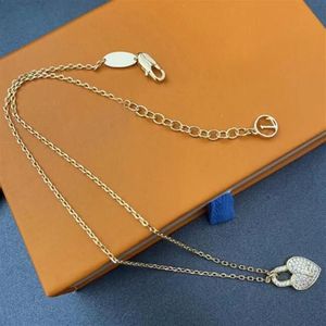 Women Crystal 316L rostfritt stål guldhänge halsband Rhinestone Heart Necklace Jubileums Present Fashion Love Pendants Jewelry1923