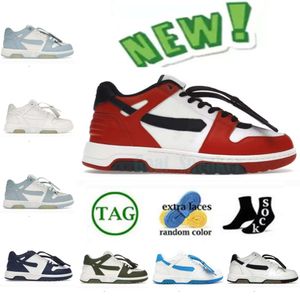 Tasarımcı Beyaz Ayakkabı Offes Erkek Kadınlar En Kalite Sıradan Ayakkabılar Ofis Spordan Dışarı Siyah Üstü Siyah Beyaz Pembe Deri Açık Mavi Patent Eğitmenleri Koşucular Sneaker 36-45