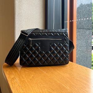 W dół torba crossbody czarna designerka damska torba na ramię 30 cm kwadratowy regulowany na ramię torba sportowa torba sportowa duża pojemność torby na lotnisku Zakupy sacoche