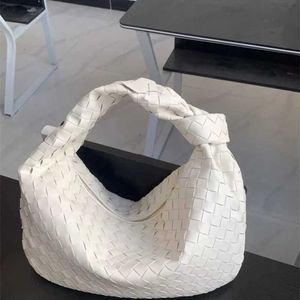 BottegaaVeneta Jodie Bags Handtasche Bottegaaveneta Woven Jodie Running Correct Edition Knot Bag Croissant Cow Skin Underarm Womens Bags Venetass