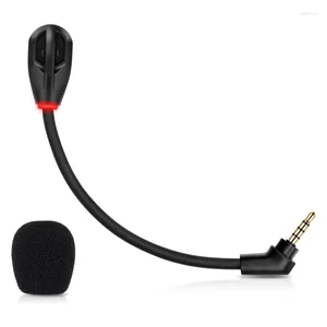 Mikrofoner Ersättningsmikrofonens headset för Flight S trådlöst brusreducerande spelhuvuden 3,5 mm avtagbar mikrofon