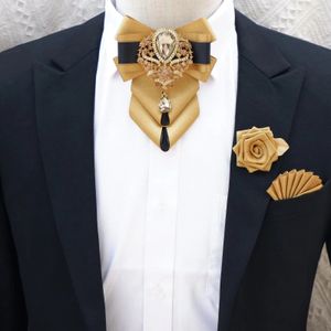 Boyun bağları Lüks Rhinestone Bow Tie