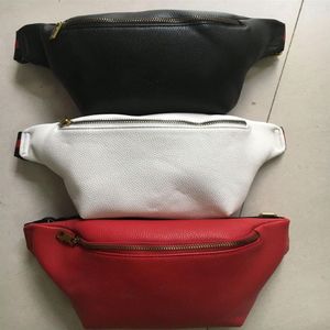 NEW top pu Design Waist Bag Black cowhide Heart waist Bags wallet Women Red waist crossbody bag shoulder bags #G6582277H