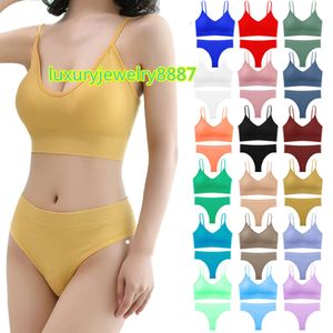 High Quality wholesale women's panties undergarments for ladies cotton fabric Sexy Bra Underwear Sets